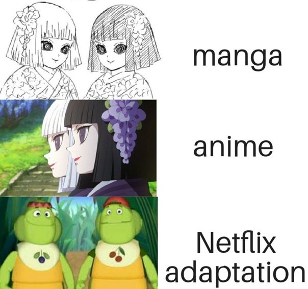 Адаптация Netflix Мем