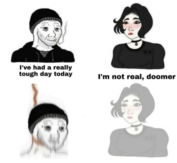 Doomer девушка