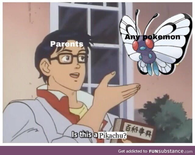 Парень с бабочкой Мем