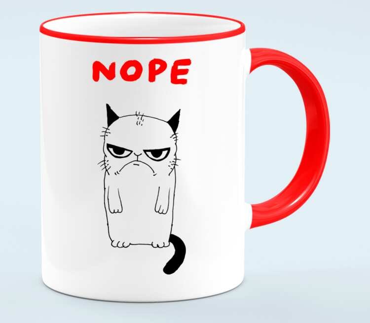 Кружка Grumpy Cat - nope
