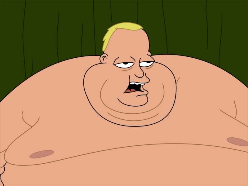 Жирный из мультика