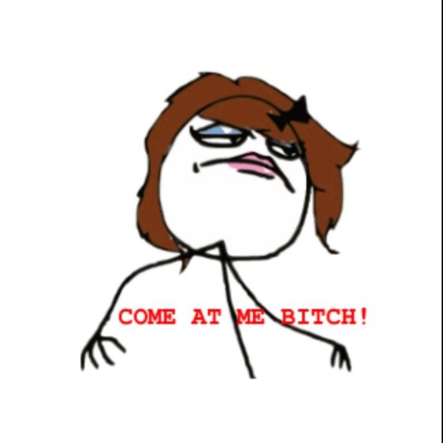 Лицо девушки Мем