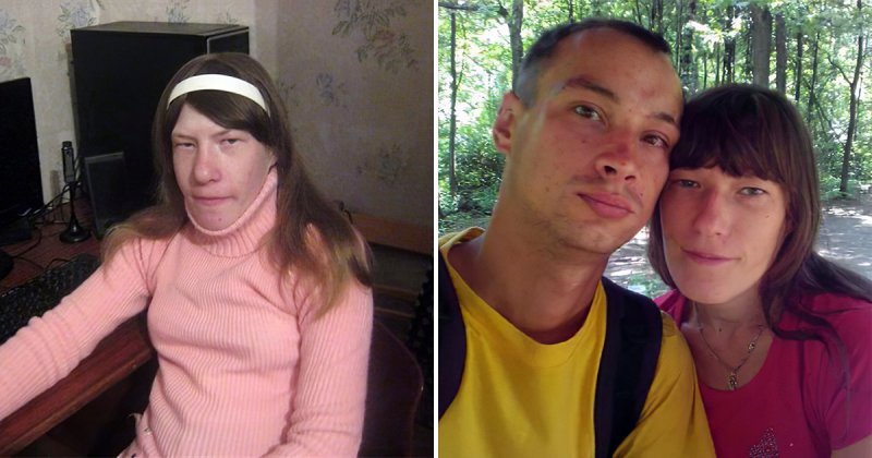 С девушкой некрасивой