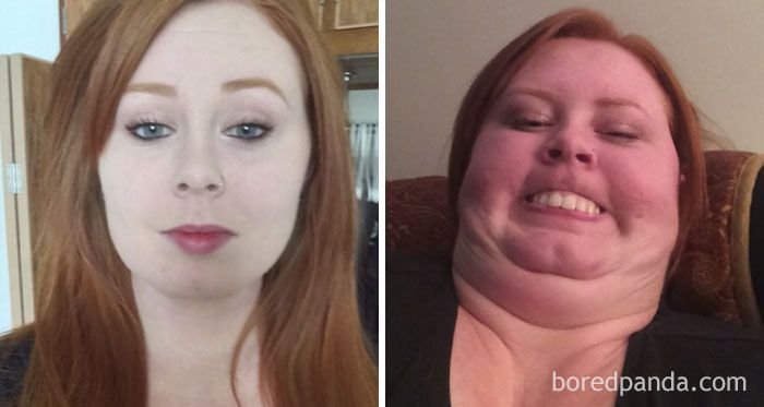 Подбородок девушки