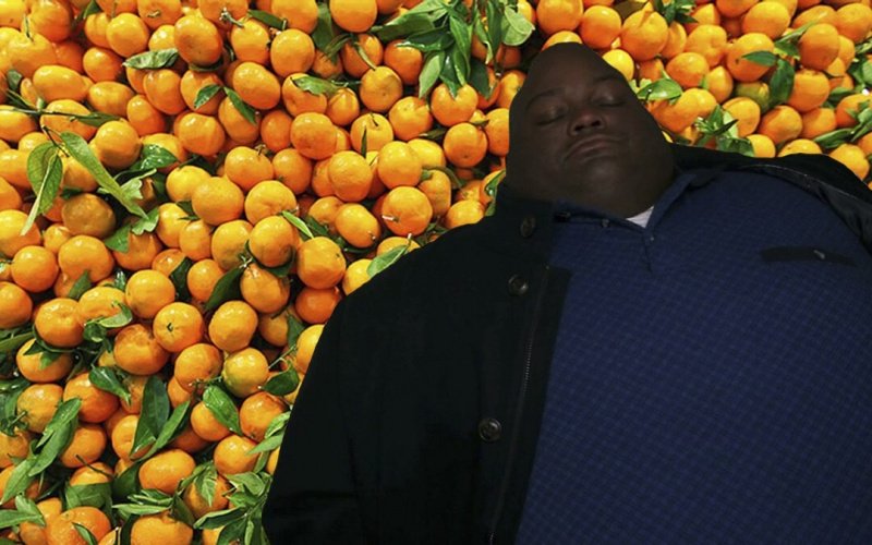 Мандариновый человек