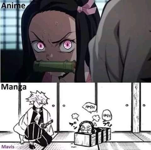 Клинок рассекающий демонов меме