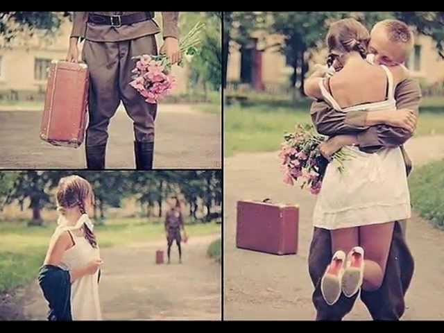 Встреча солдата