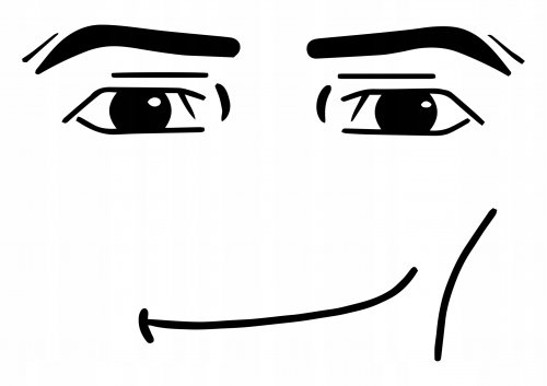 Лицо из РОБЛОКСА