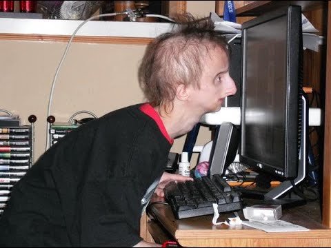 Задрот у компа