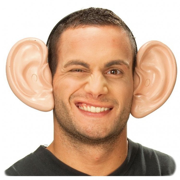 Большие оттопыренные уши