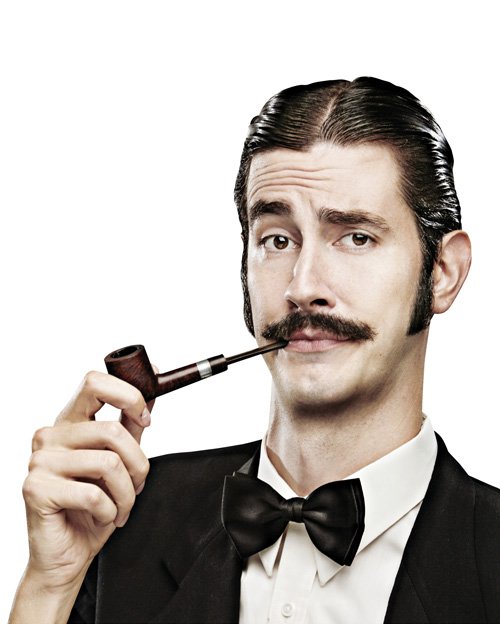 Человек с трубкой