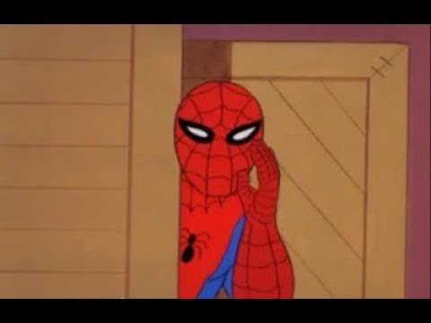 Спайдермен Мем шаблон