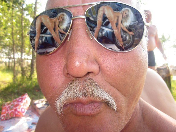 Колхозные солнечные очки