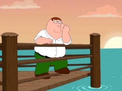 Питер Гриффин на скамейке Мем