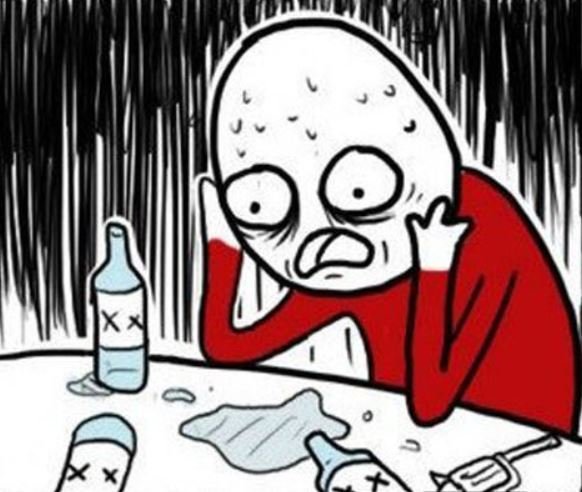 Мем с плеющим человеком