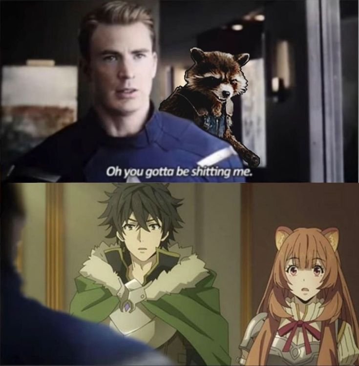 Аниме мемы восхождение героя щита