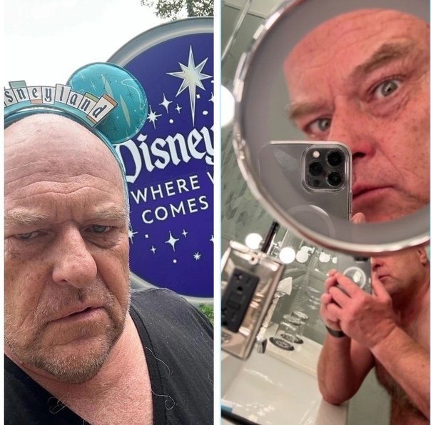 Селфи мужчин за 40