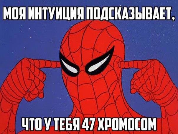Мем человек паук приступай