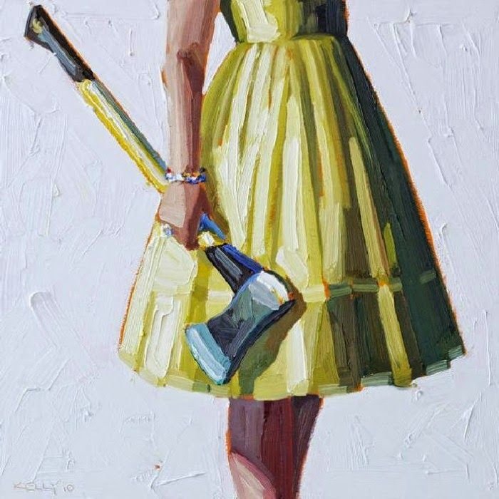 С топором и девушкой