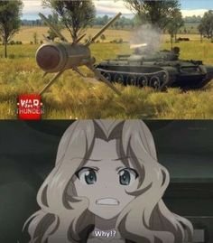 Girls und Panzer обложка