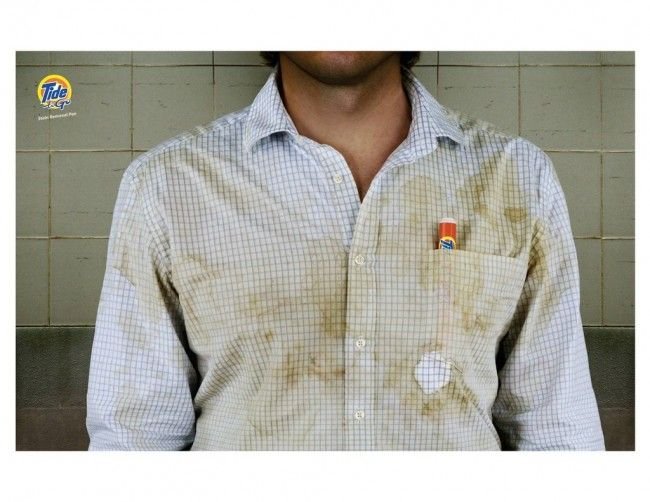 Пятно на рубашке