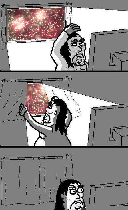 Мем задергивает шторы