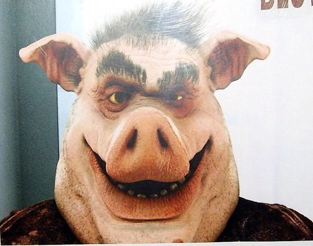 Лицо кабана
