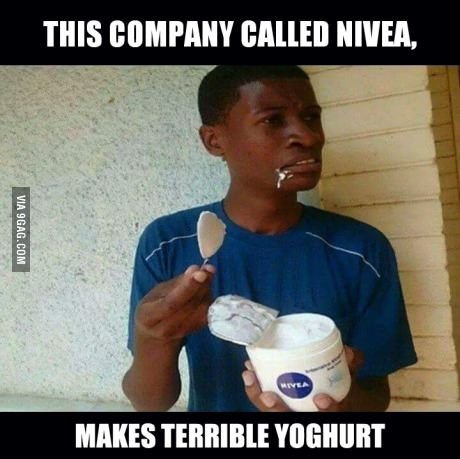 Компания нивея плохой йогурт