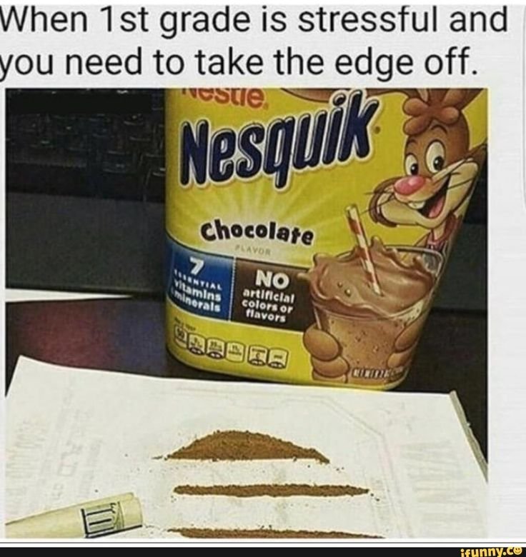 Какао Несквик прикол