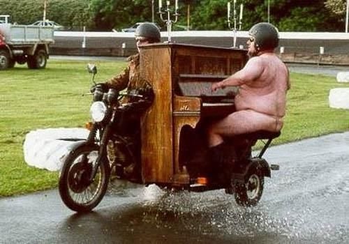 Волосатый мотороллер