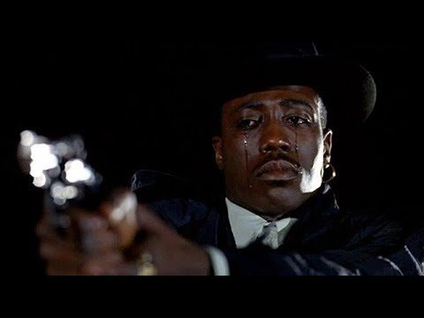 Уэсли Снайпс с пистолетом Мем