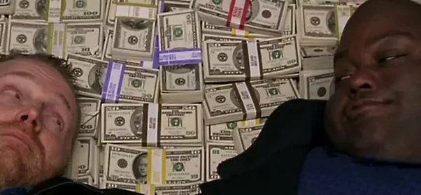 Темнокожий на деньгах