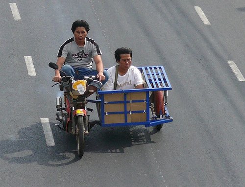 Мопед смешной