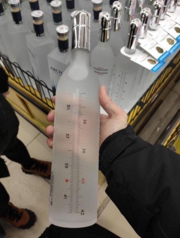 Смешной градусник