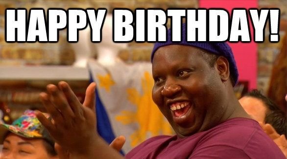 Негры поздравления с днем рождения