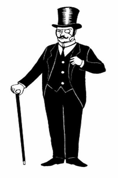 Мужчина в цилиндре
