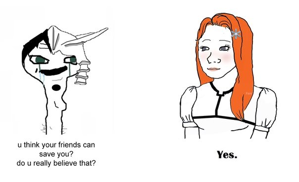 Девушка чад