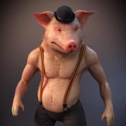 Крутая свинья