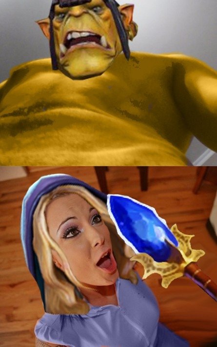 Дота и девушка