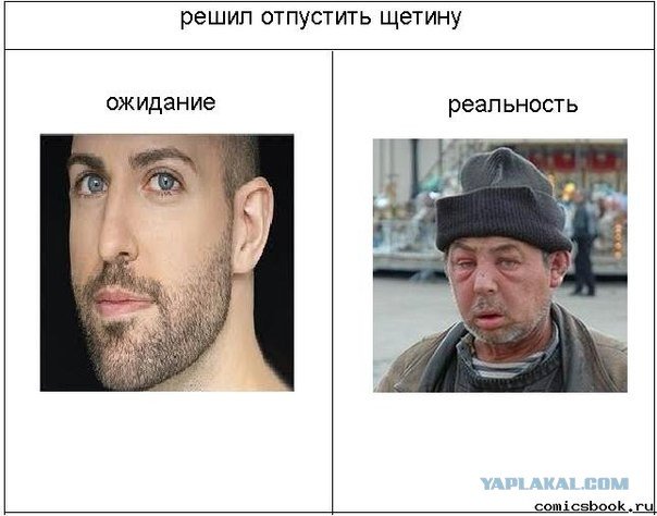 Мемы ожидание и реальность
