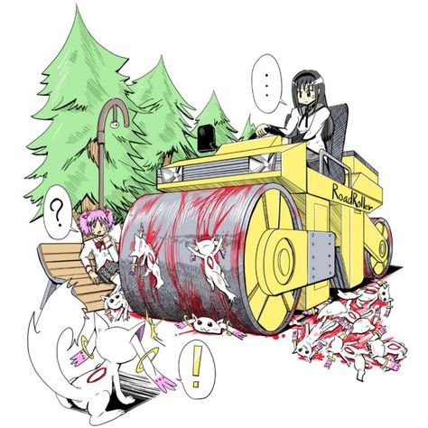 Асфальтоукладчик Джоджо Мем