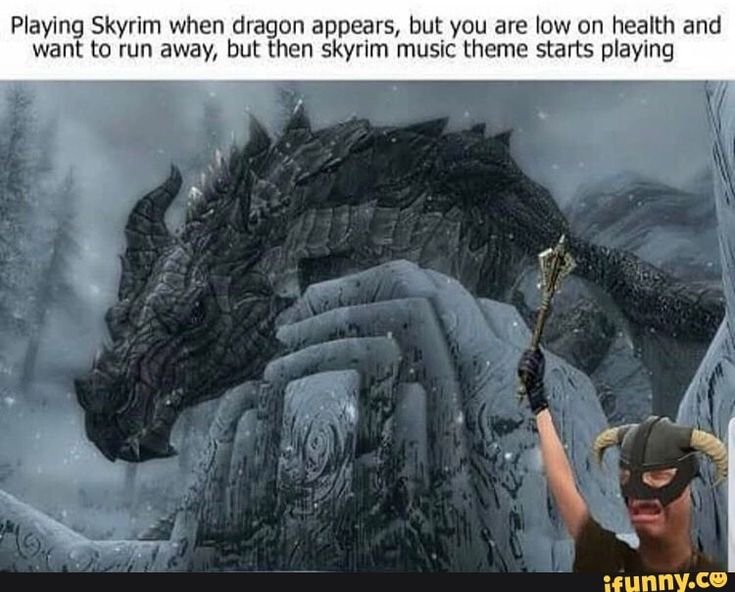 Скайрим приколы