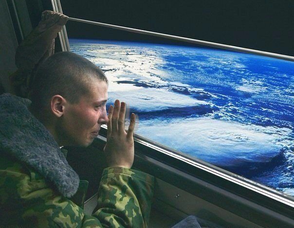 Забирают в армию прикол