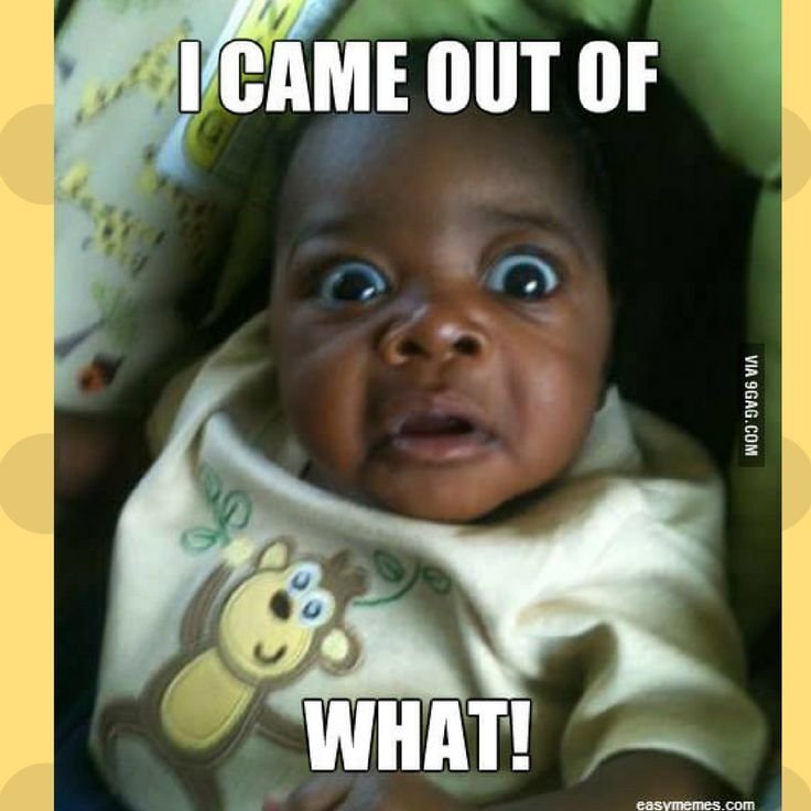 Новорожденный ребенок негр