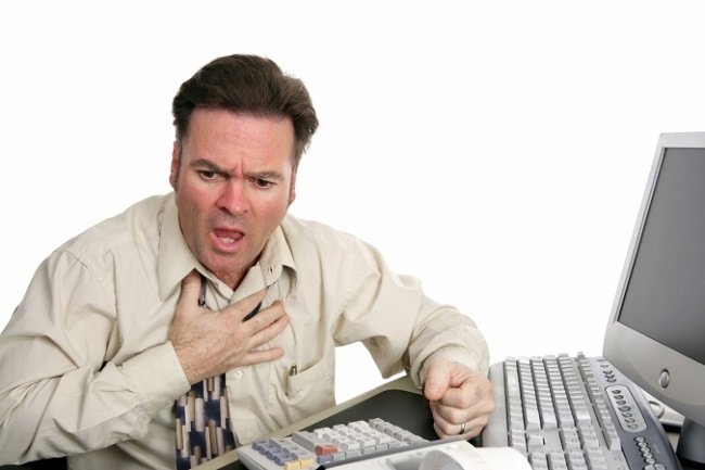 Сердце прихватило