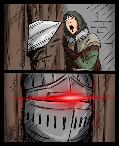 Dark Souls 2 Pursuer meme