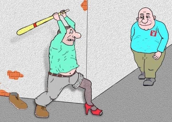 Карикатура человека