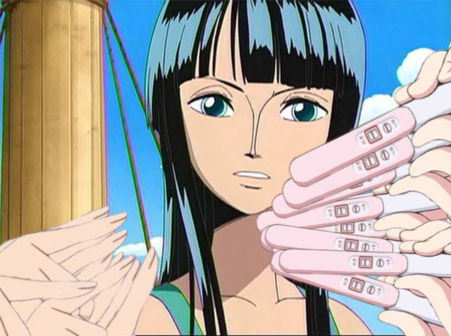 Аниме девушка тест на беременность