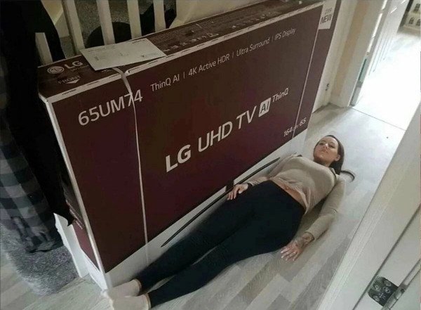 Большой телевизор юмор