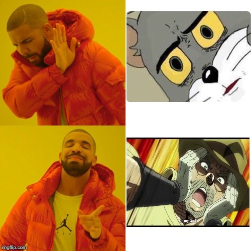 Мем с мужиком в оранжевой куртке